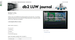 Desktop Screenshot of db2tutorial.net